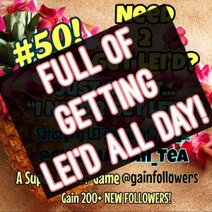 FULLLL! See new listing 2get LEI’d 😂